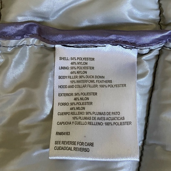 Andrew Marc Premium Down Packable Quilted Gray Hooded Full Zip Puffer Jacket S - Picture 7 of 16